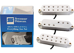 Seymour Duncan Everything Axe Single-Coil Electric Guitar Pickup Set White
