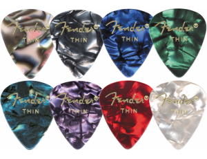 Fender 351 Premium Celluloid Guitar Picks