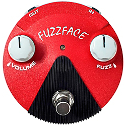 Dunlop Band of Gypsys Fuzz Face Mini Guitar Effects Pedal Standard
