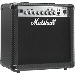 Marshall MG Series MG15CFX 15W 1x8 Guitar Combo Amp Carbon Fiber
