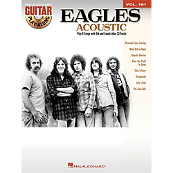 Hal Leonard Eagles Acoustic Guitar Play-Along Volume 161 (Book/CD) Standard