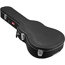 Gator GWE-Acou-3/4 Hardshell 3/4-Size Acoustic Guitar Case Black