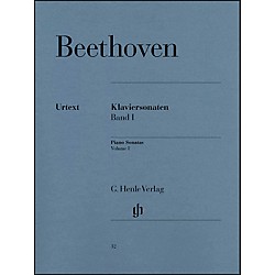 G. Henle Verlag Piano Sonatas Volume I By Beethoven / Wallner Standard