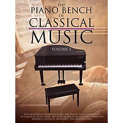 Music Sales Piano Bench Of Classical Music Vol. 2 for piano solo Standard