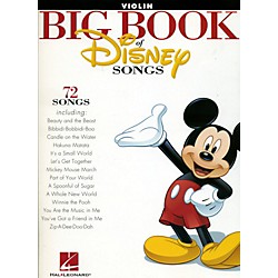 Hal Leonard The Big Book Of Disney Songs