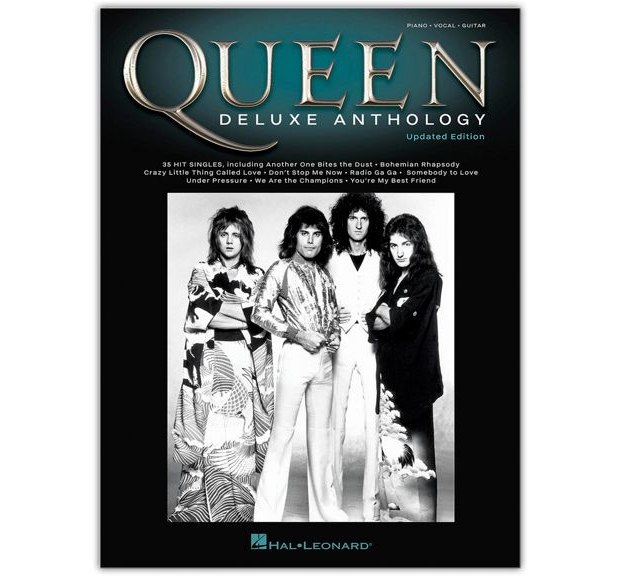 Queen Deluxe Anthology Piano Vocal Guitar Songbook