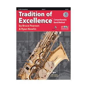 Tradition of Excellence Alto Saxophone Book 1