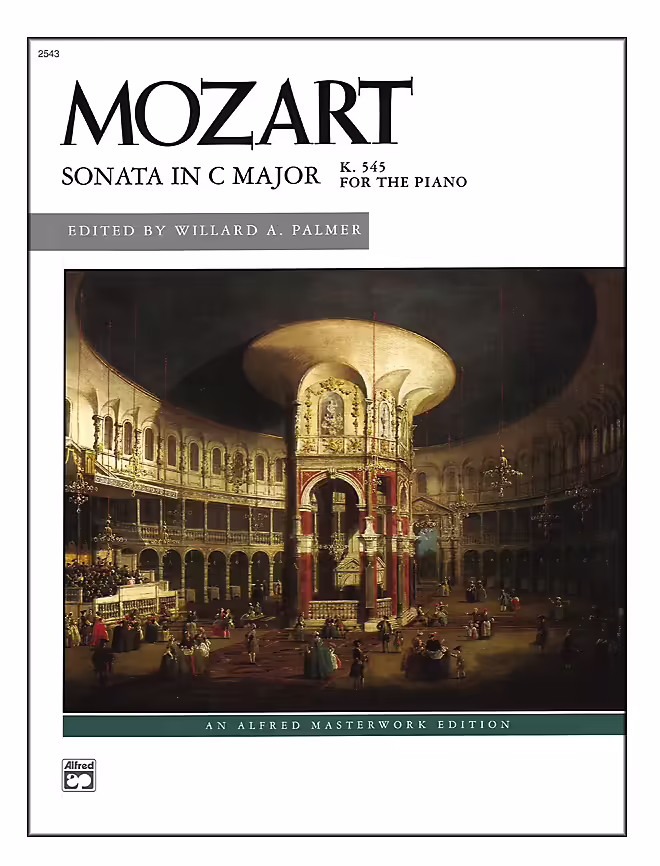 Alfred Mozart Sonata in C K. 545 (Complete) Late Intermediate Piano Standard