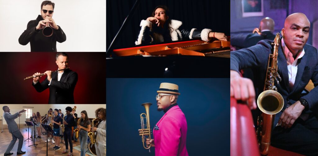Jazz/Classical Musician Collage