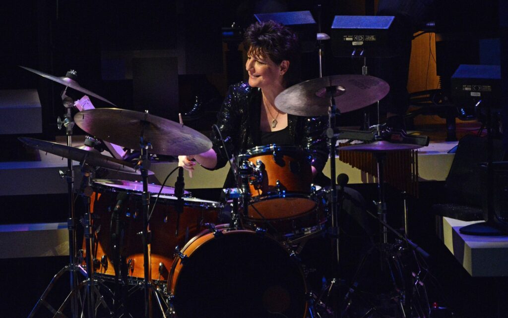 Sherrie Maricle Playing Drums